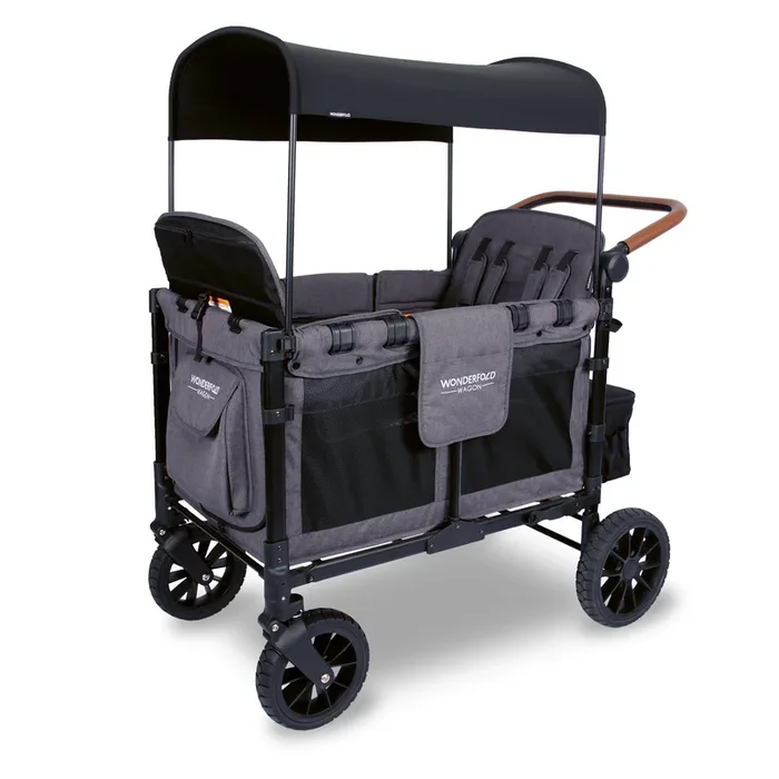 Wonderfold Wagon W4 Lux | Charcoal with Black Frame