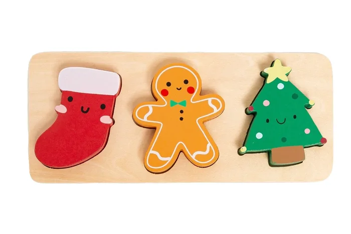 Wooden Holiday Puzzle