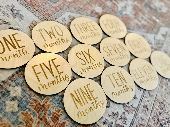 Wooden Milestone Signs – Neutral