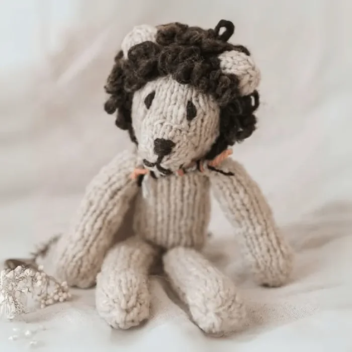 Wool Knit Buddy | Lionel the Lion