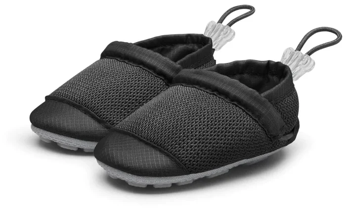 Woolybubs The Toddle Baby Shoe, Size 1 – Black