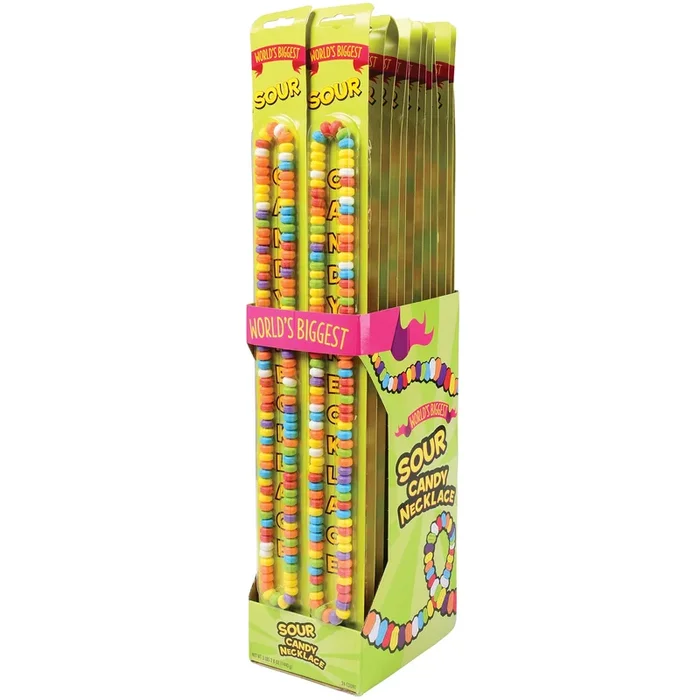 World’s Biggest Sour Candy Necklace