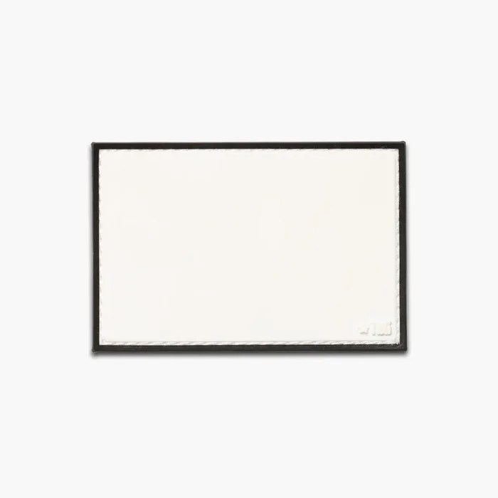 Write On Patch Rectangle PVC White