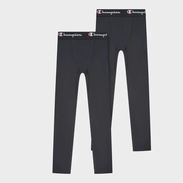 Youth Compression Pants – Black – XL