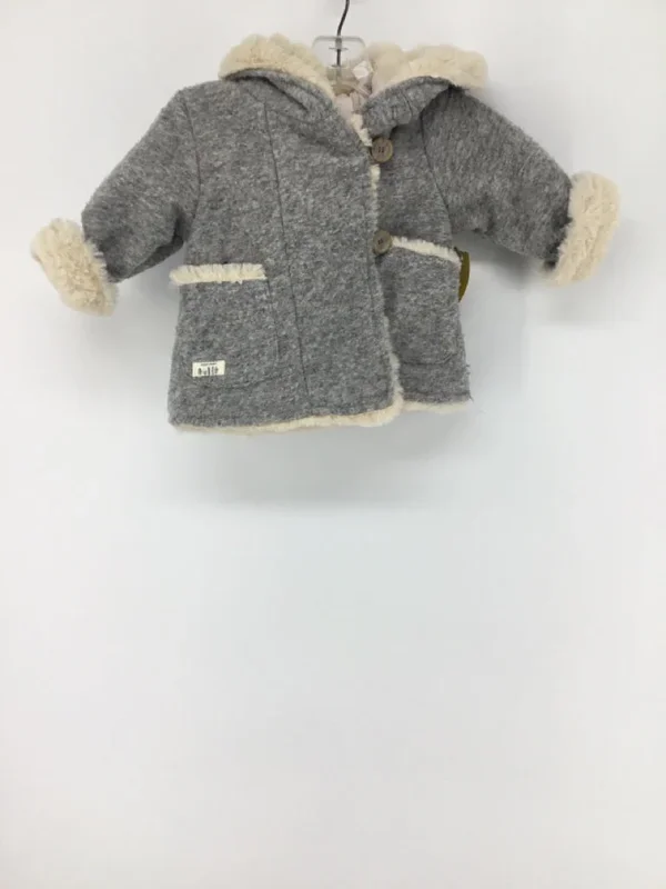 Zara Child Size 3-6 Months Gray Outerwear – girls
