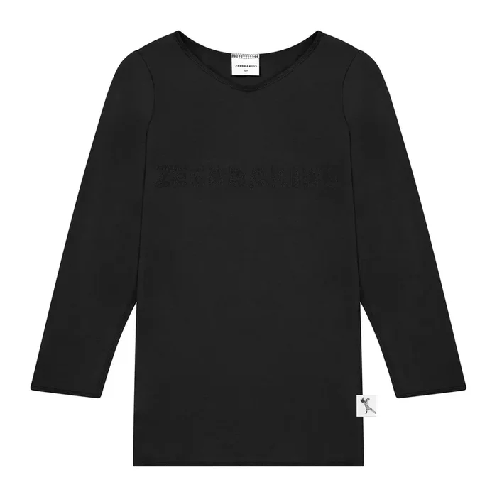 Zeebra Kids Jet Black Signature Night Shirt