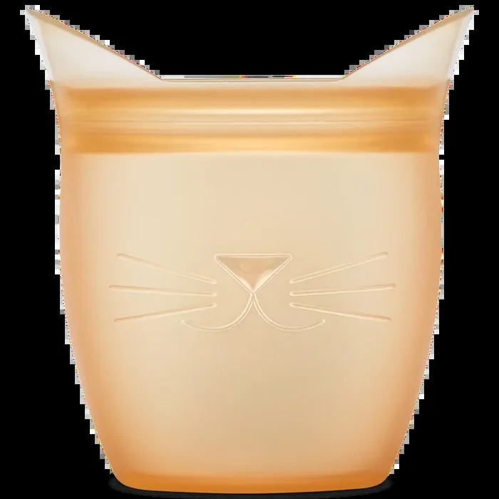 Zip Top Snack Container Cat