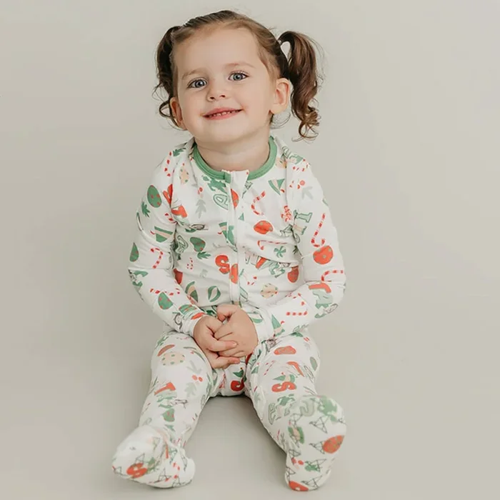 Zip-Up Footie Pajama – Elf