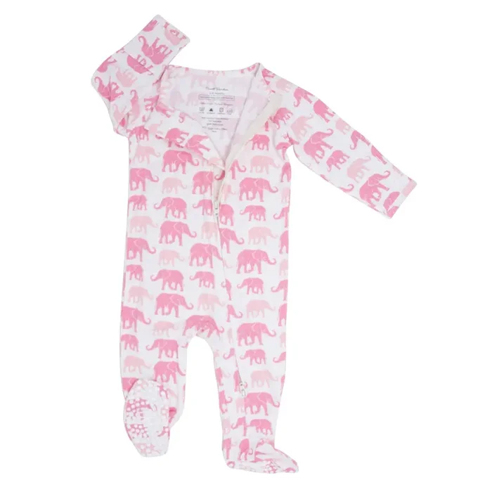 Zipper Footie – Grace