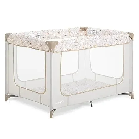 Zodiak Portable Playard with Carry Bag – Beige