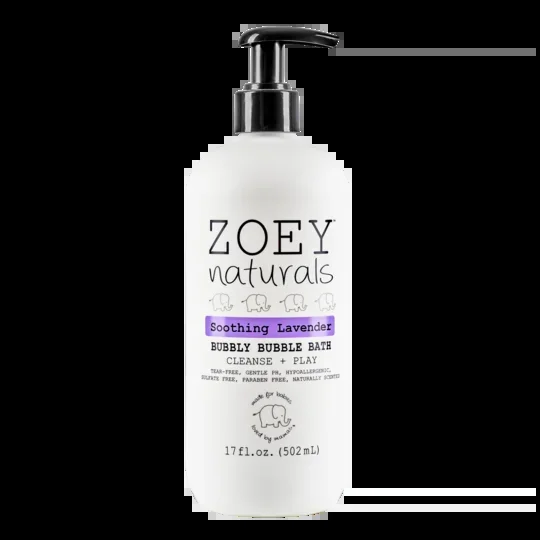 Zoey Naturals Soothing Lavender Bubbly Bubble Bath
